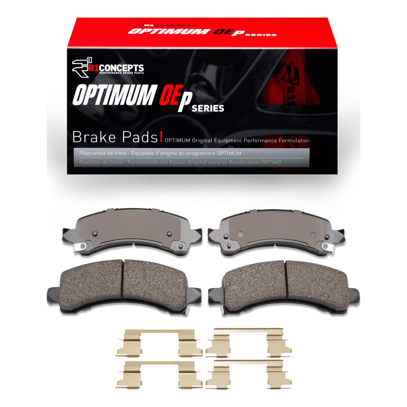 Chevrolet Express 3500 Brake Pads - Rear - R1 Concepts - Optimum OE - `03-`17
